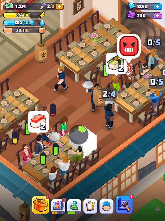 Sushi Empire Tycoon—Idle Game