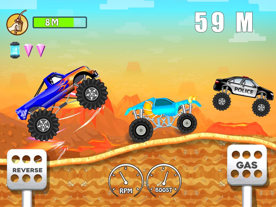 Monster Truck Games-Boys Games