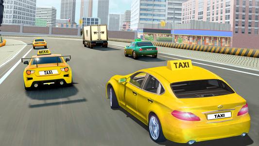 City Taxi Games-Taxi Car Games