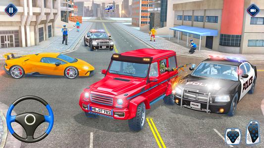 US Cop Duty Police Car Game