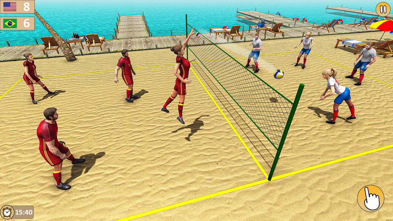 Volleyball 3D Champions Games