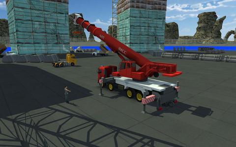 Mobile Crane Simulator