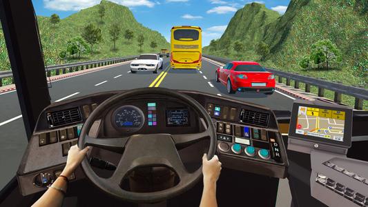 City Traffic Bus Racing Game