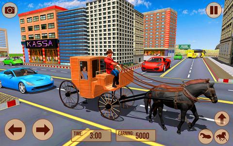 Horse Cart Taxi Transport Game