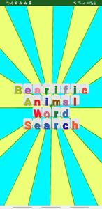 Bearific Animal Word Search