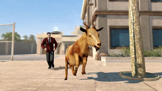 Crazy City Goat Simulator