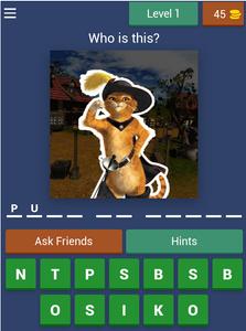 Puss In Boots Quiz