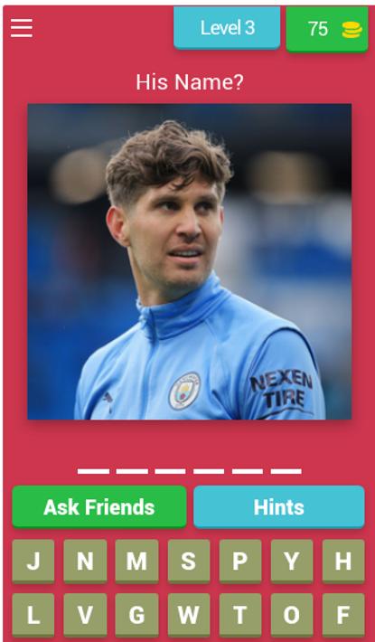 Manchester City Player's Quiz