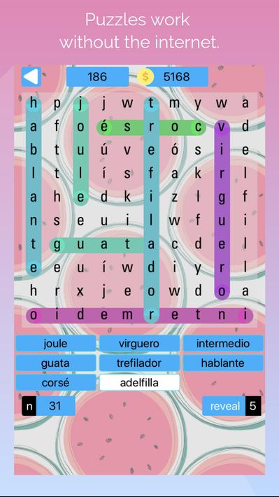 busca palabras: sopa de letras