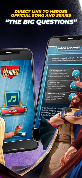 Bible Trivia Game: Heroes