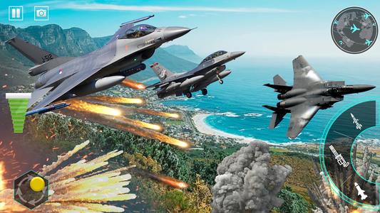 Modern Fighter Jet Combat Game