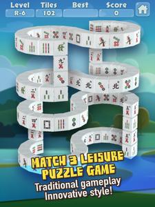 3D Mahjong Triple Tile Match