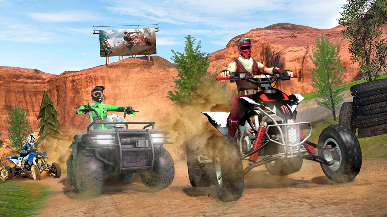 ATV Quad Bike Race ATV Offroad