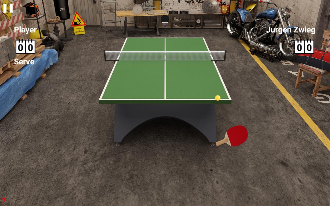 Virtual Table Tennis