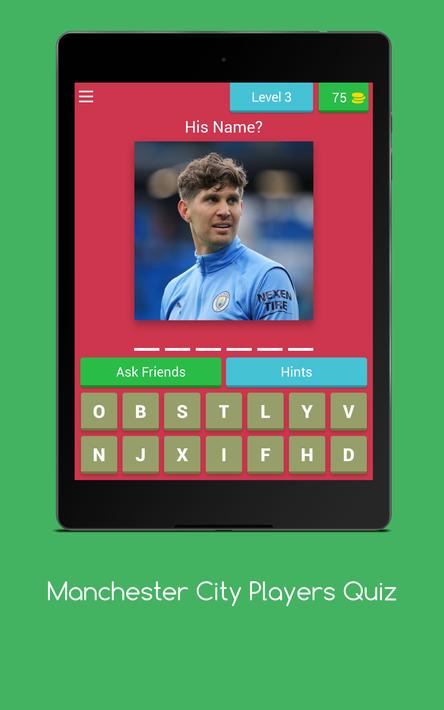 Manchester City Player's Quiz