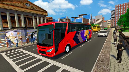 City Traffic Bus Racing Game