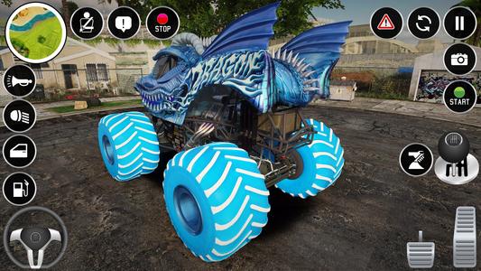 Extreme Monster Truck Game 3D