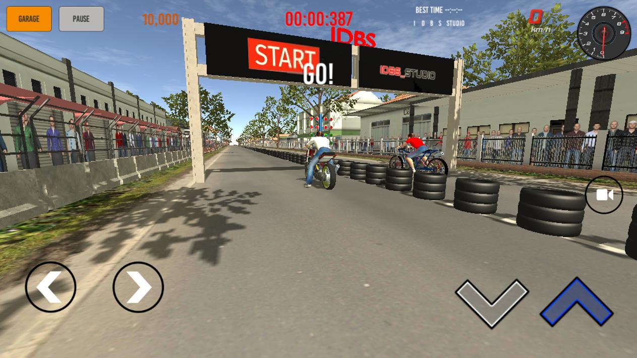 IDBS Drag Bike Simulator