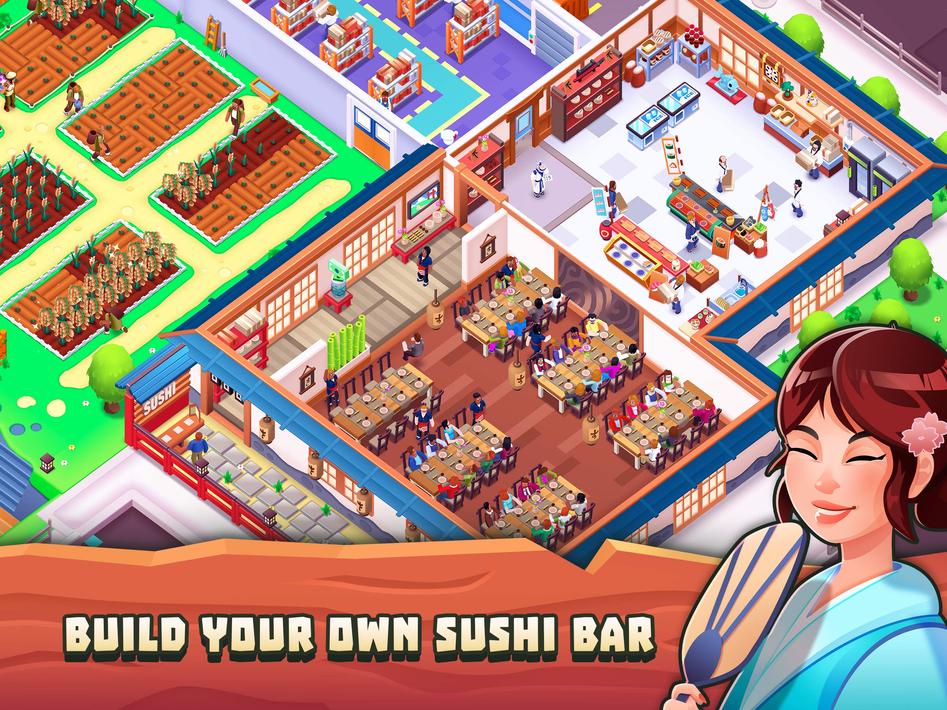 Sushi Empire Tycoon—Idle Game