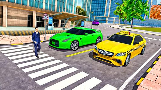 City Taxi Games-Taxi Car Games