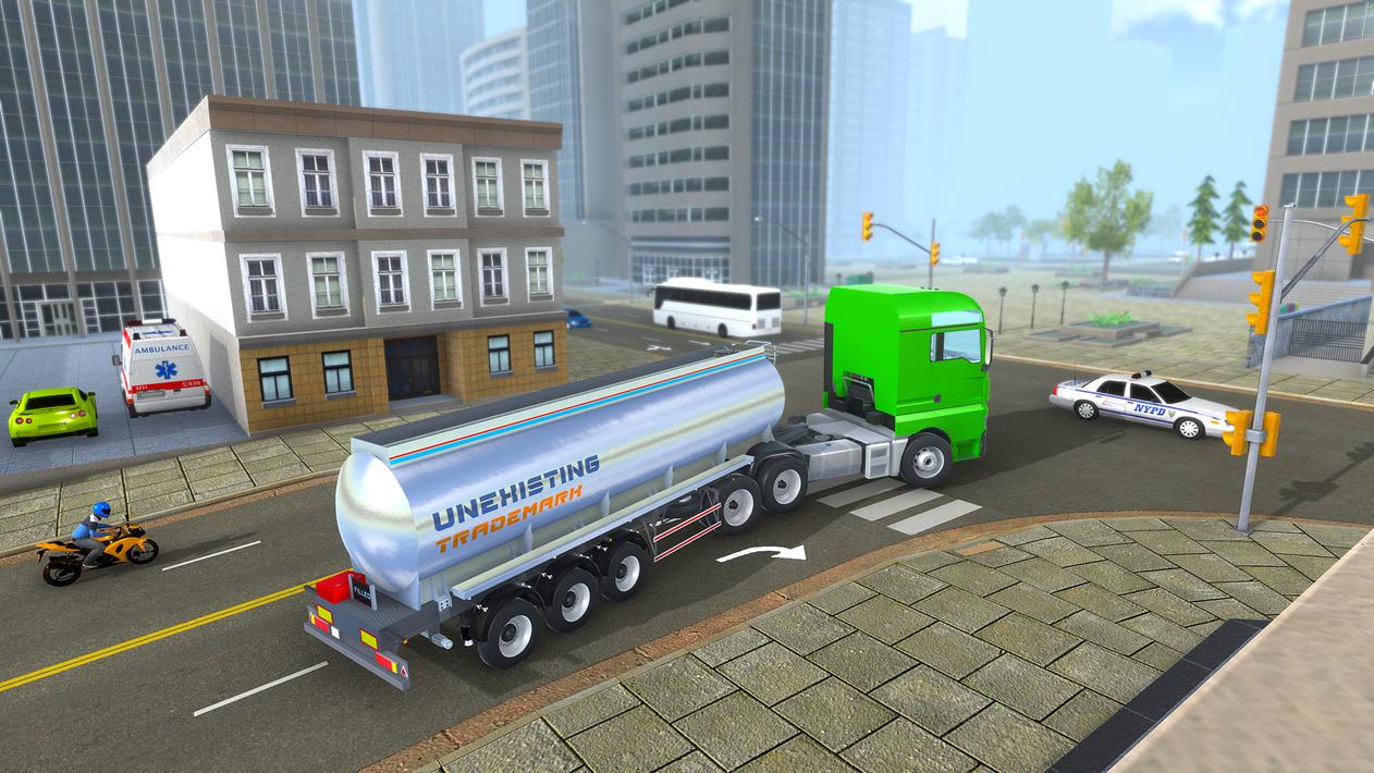 Euro Truck Simulation Games 3D