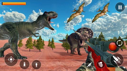 Dinosaur Hunter Shooting Game