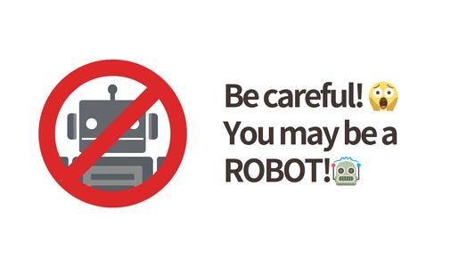 No Robots Allowed - Crazy Quiz