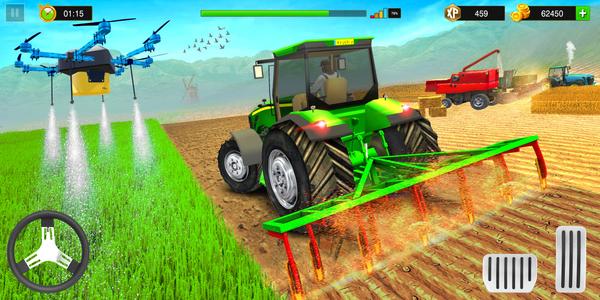 Tractor Farm Simulator Games