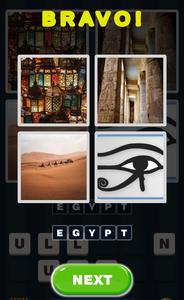 4 Pics 1 Word Quiz Game