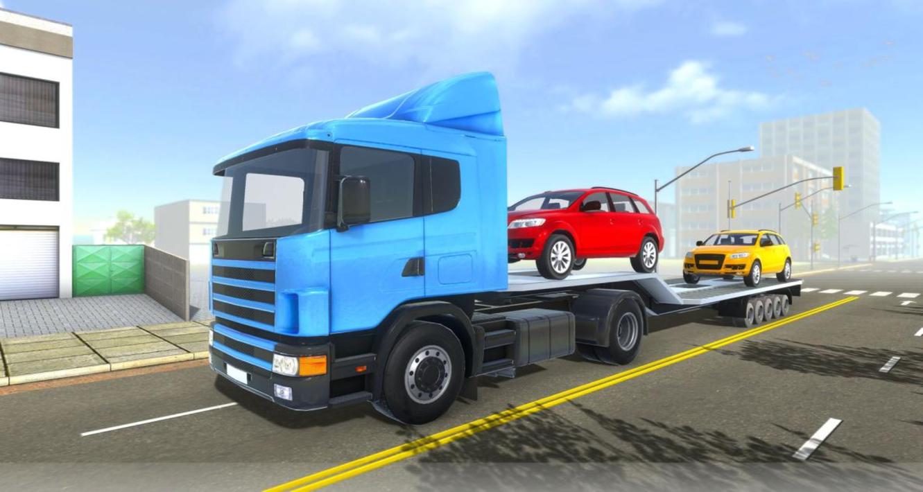 Euro Truck Simulation Games 3D