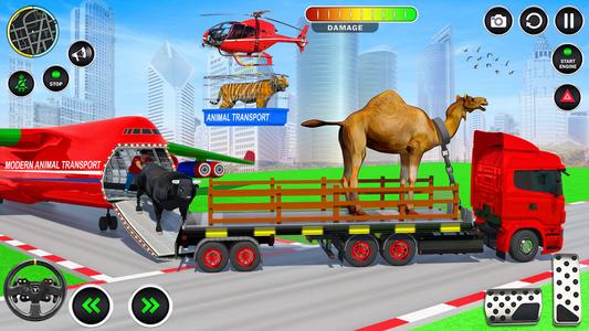 Animals Transport Truck Games