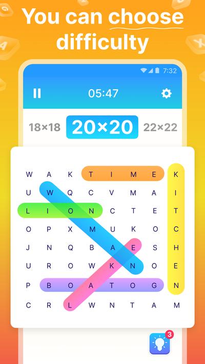 Word search - Games offline