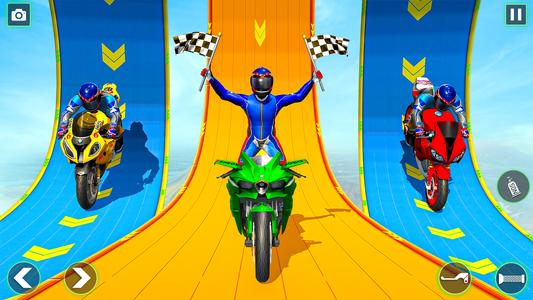 Mega Ramp Stunts Bike Games 3d