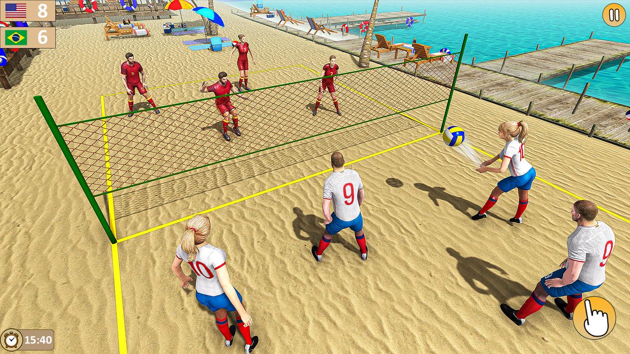 Volleyball 3D Champions Games