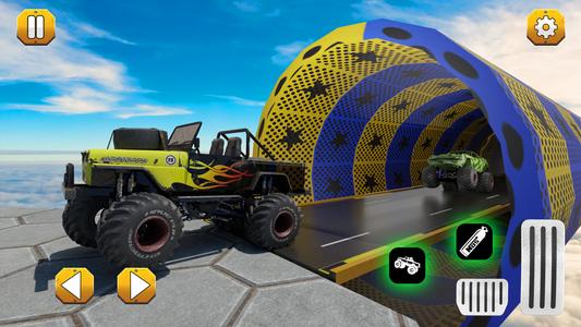 Monster Truck Ramp: Car Games