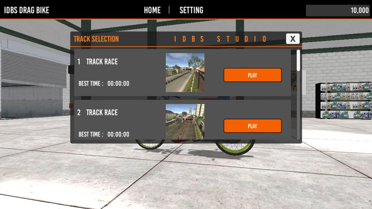 IDBS Drag Bike Simulator