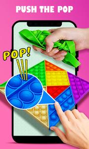 Pop it sensory fidget toys 3D