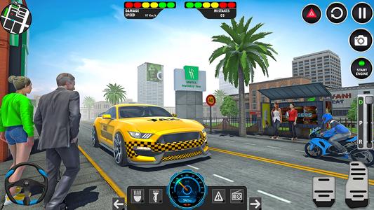 Taxi Drive Car Game: Gadi Game