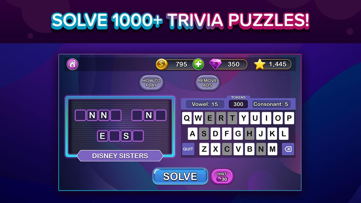 Trivia Puzzle Fortune Games