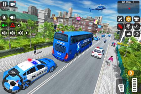 Bus Simulator 2023 Police Bus