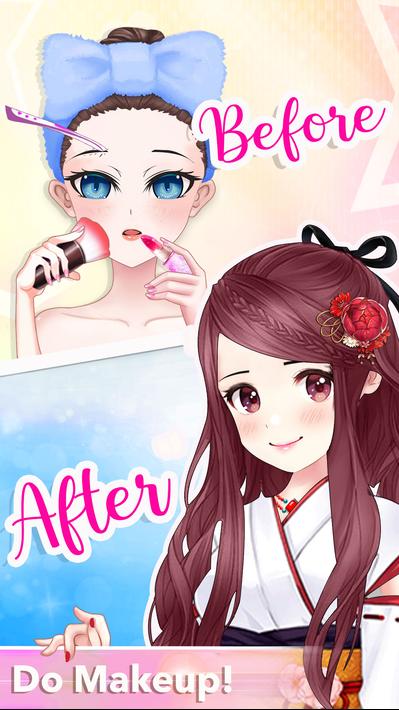 Anime Makeover Dress up Games