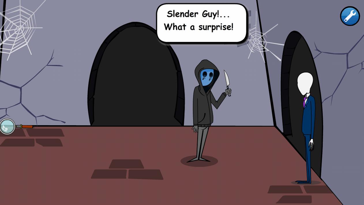 Slender Guy Saw Trap