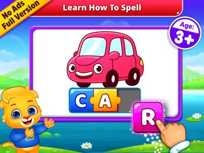 Spelling & Phonics: Kids Games