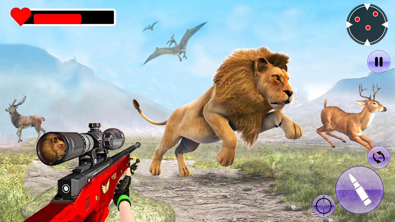 3D Sniper Animal Hunting Games