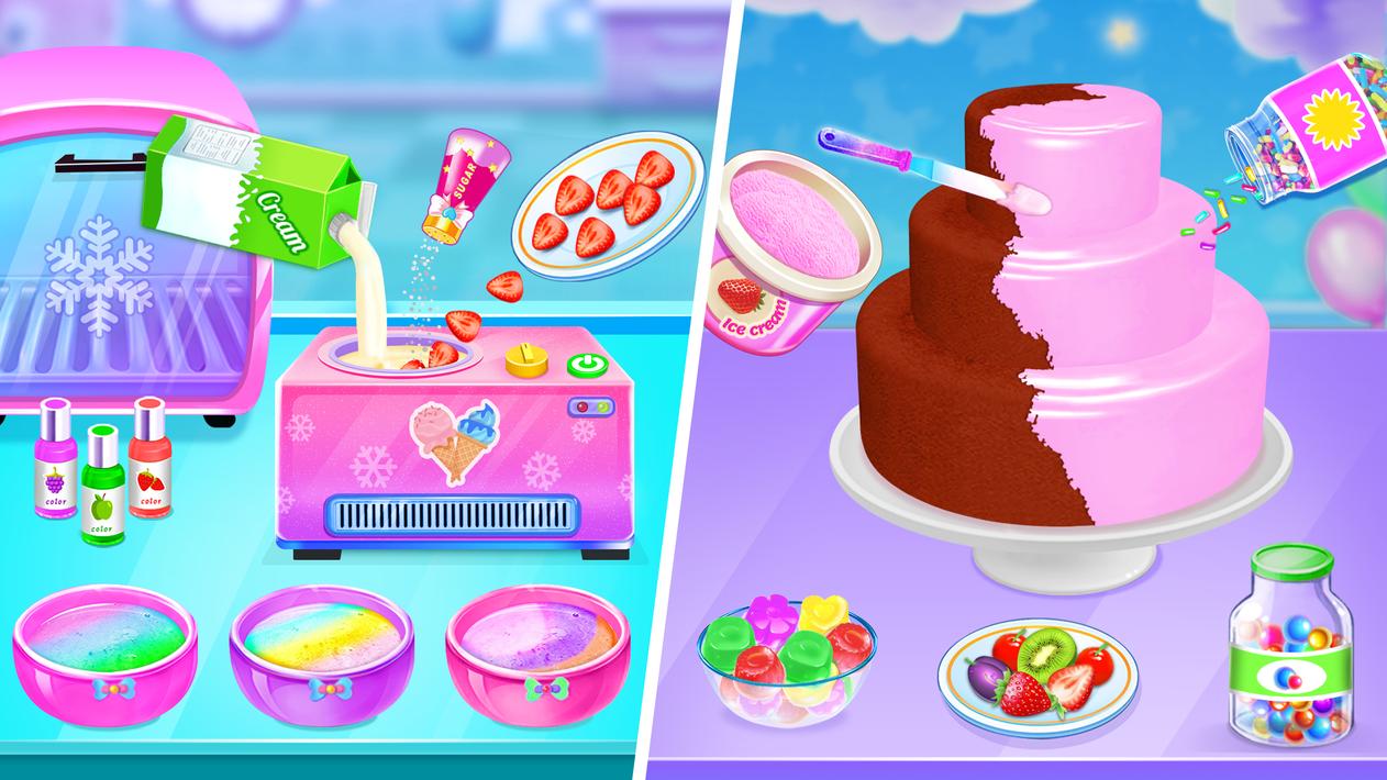 Ice cream Cake Maker Cake Game