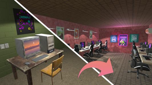 Gamer Cafe Job Simulator