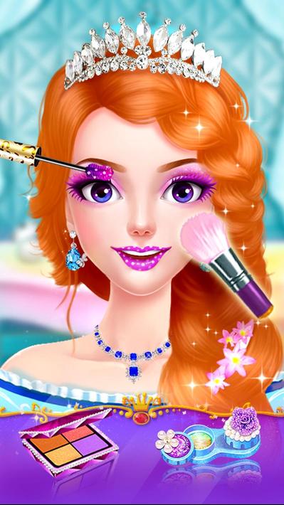 Long Hair Princess Salon Games