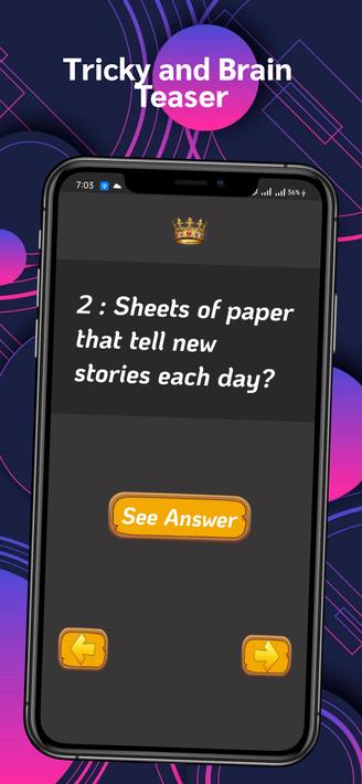 Just Riddles With Answers Game