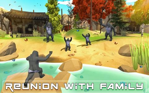 Wild Gorilla Family Simulator