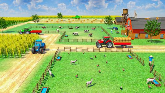 Crop Corn Field: Tractor Games